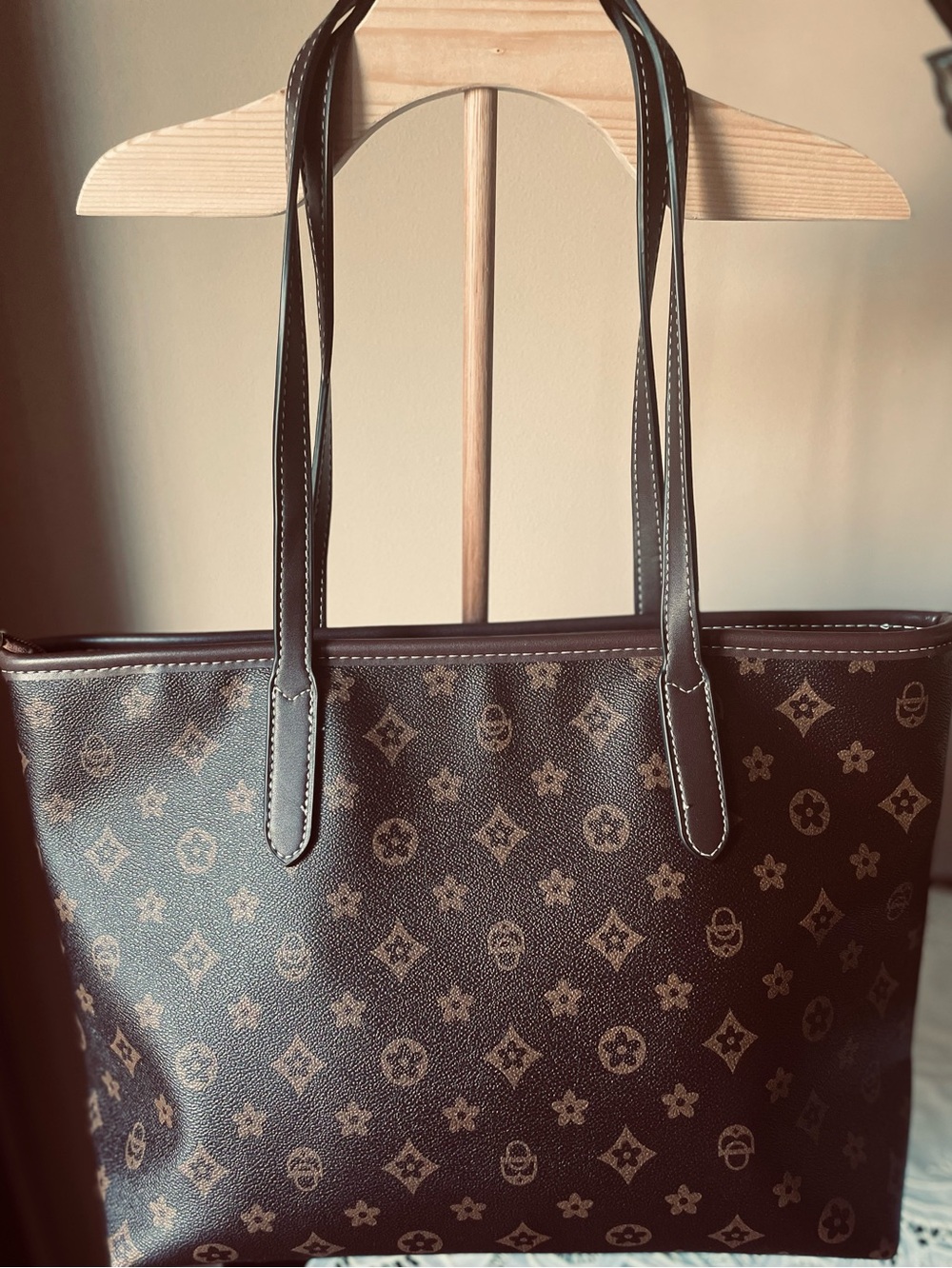 Fashion Dark Brown Shoulder Bag